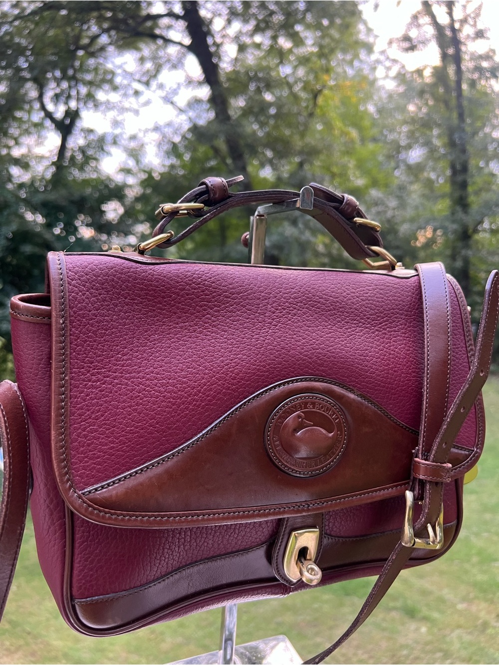 RARE VINTAGE DOONEY AND BOURKE AWL CARRIER SHOULDER BAG